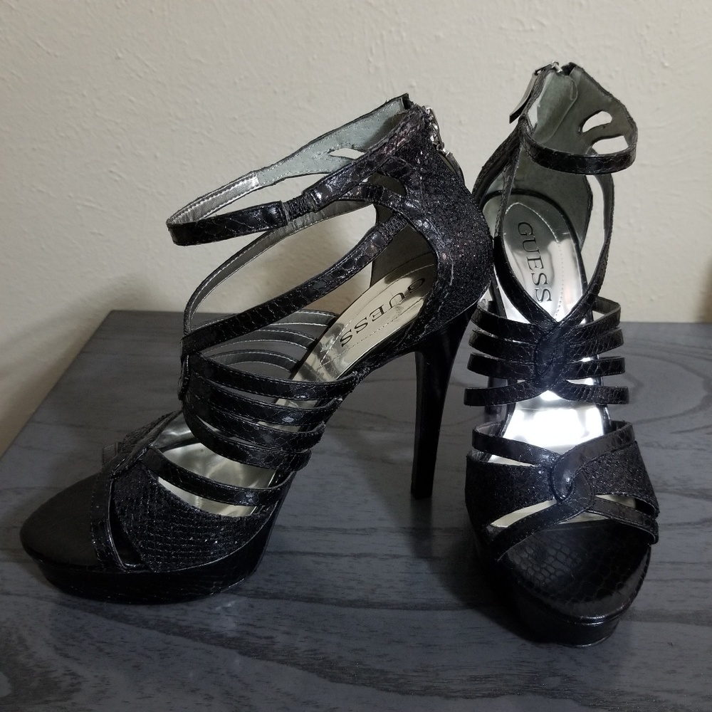 Guess  Black High Heels